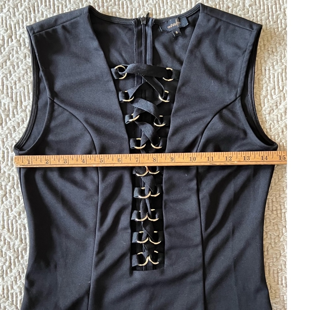 NWOT onTwelfth Chunky Lace Up BodySuit - S - Picture 10 of 11